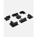 enjoysolar&reg; ABS Montage Set Solarmodul Halterung mit Dachdurchf&uuml;hrung Schwarz