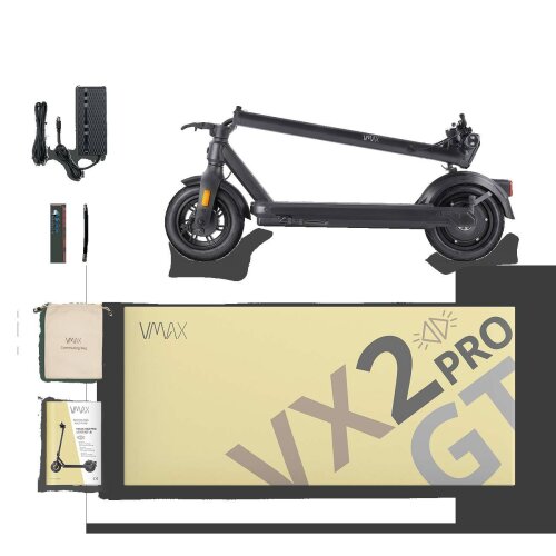 VMAX VX2 PRO GT-B E-Scooter mit Straßenzulassung
