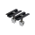 Trapezblechdach Montageset für 2 Module Photovoltaik Balkonkraftwerk - 30mm