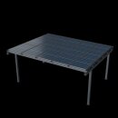 Solar Carport Doppelcarport Aluminium Bausatz