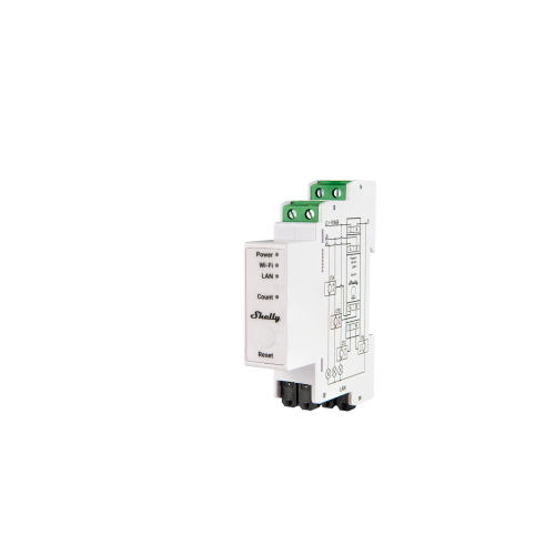 Shelly Pro 3EM 120A Intelligenter Stromzähler