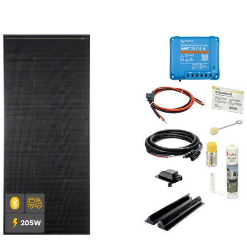 205 W SOLA Frame Black Wohnmobil Komplettset schwarz