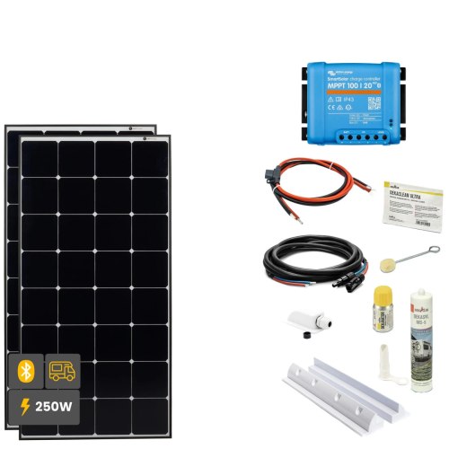 WATTSTUNDE SOLA Frame Daylight Wohnmobil Komplettset 250 W weiß