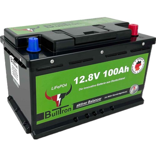 BullTron 100Ah inkl. Smart BMS mit 100A Dauerstrom & BT App
