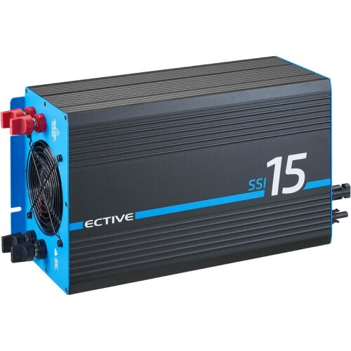 ECTIVE SSI 15 4in1 Sinus-Inverter 1500W/12V Sinus-Wechselrichter mit MPPT-Solarladeregler