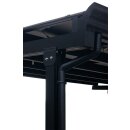 Solar Carport Doppelcarport N-Type Aluminium Bausatz RAL9004 (schwarz)