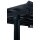 Solar Carport Doppelcarport N-Type Aluminium Bausatz RAL9004 (schwarz)