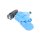 Kalle Adapterkabel Schuko 2,5mm² auf CEE 230V Winkel Extreme Blau IP44