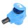 Kalle Adapterkabel Schuko 2,5mm² auf CEE 230V Winkel Extreme Blau IP44