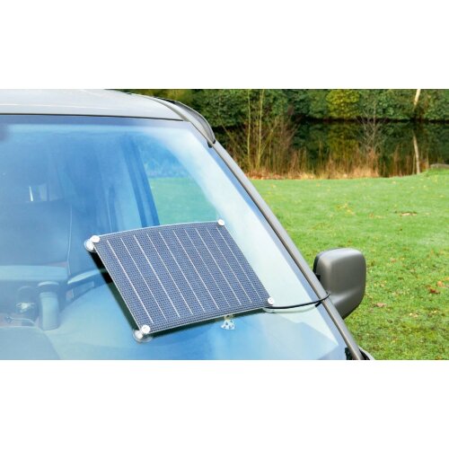 SOLARA DCsolar OBD-2 Solar-Batterielader 13W monokristalline PERC-Zellen