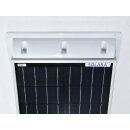 SOLARA Montagespoiler &ndash; ABS Haltespoiler f&uuml;r Solarmodule, UV-best&auml;ndig, Set mit 2 St&uuml;ck, 35 cm, inkl. Schrauben, ideal f&uuml;r Wohnmobile &amp; Boote