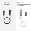 APsystems&reg; Balkonkraftwerke/Powerstation: Mikrowechselrichter EZHI mit Solarstromspeicher 2760Wh