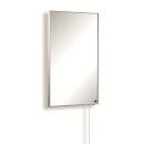 K&ouml;nighaus Infrarot Spiegelheizung 600W wei&szlig;er Rahmen Hybrid-600