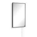 K&ouml;nighaus Infrarot Spiegelheizung 800W schwarzer Rahmen Hybrid-800