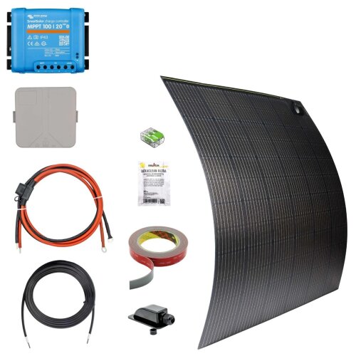 220 W SOLA Flex Mono Wohnmobi Solaranlagel Komplettset