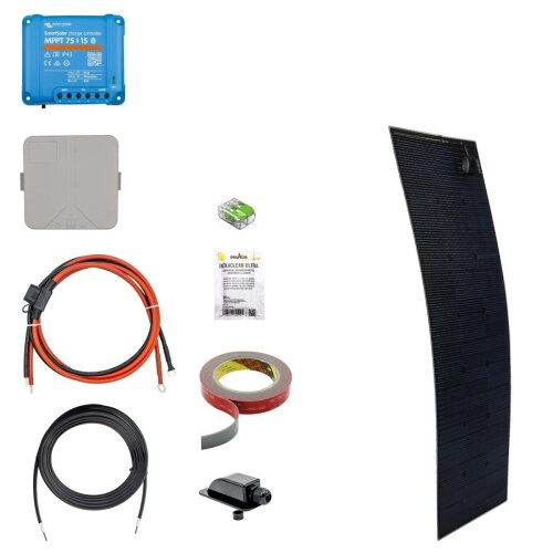 150 W SOLA Flex Daylight Wohnmobil Solaranlage Komplettset