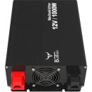 BullTron 12V / 1000W Wechselrichter Standard mit Display und Fernbedienung