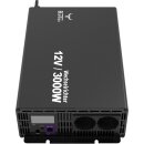 BullTron 12V / 3000W Wechselrichter Standard mit Display und Fernbedienung