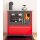 Plamen 850 Glas N – Roter Holzherd (linke Ausführung)