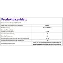 Plamen 850 Glas N &ndash; Wei&szlig;er Holzherd (linke Ausf&uuml;hrung)