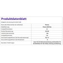 Plamen 850 Glas N &ndash; cremefarbener Holzherd (linke Ausf&uuml;hrung)