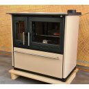 Plamen 850 Glas N – cremefarbener Holzherd (rechte...