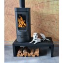 Plamen Tara - freistehender Holzofen aus Gusseisen, 6 kW