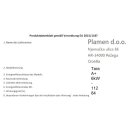 Plamen Tara - freistehender Holzofen aus Gusseisen, 6 kW