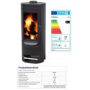 Plamen Nera &ndash; hochwertiger Guss-Holzofen, elegantes Design, 13 kW