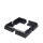 WATTSTUNDE MOUNT Corner Halterung Solarmodul Schwarz