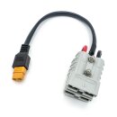 WATTSTUNDE&reg; AK-XT60-A50.2-P Y-Parallel-Stecker XT60 female auf 2x Anderson A50