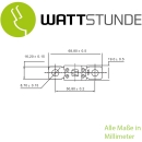 WATTSTUNDE&reg; ANM Hochlast-Sicherung 2x80A
