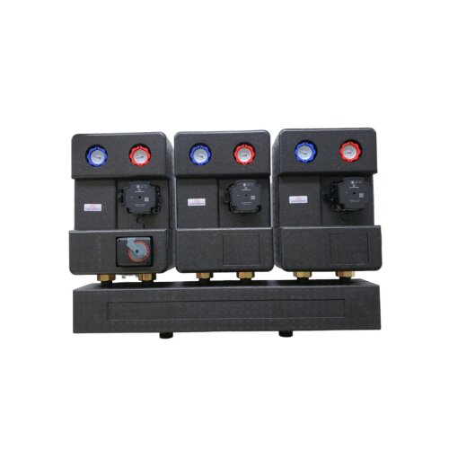 3 Heizkreissets + 1 Mischer