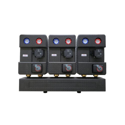 3 Heizkreissets + 3 Mischer